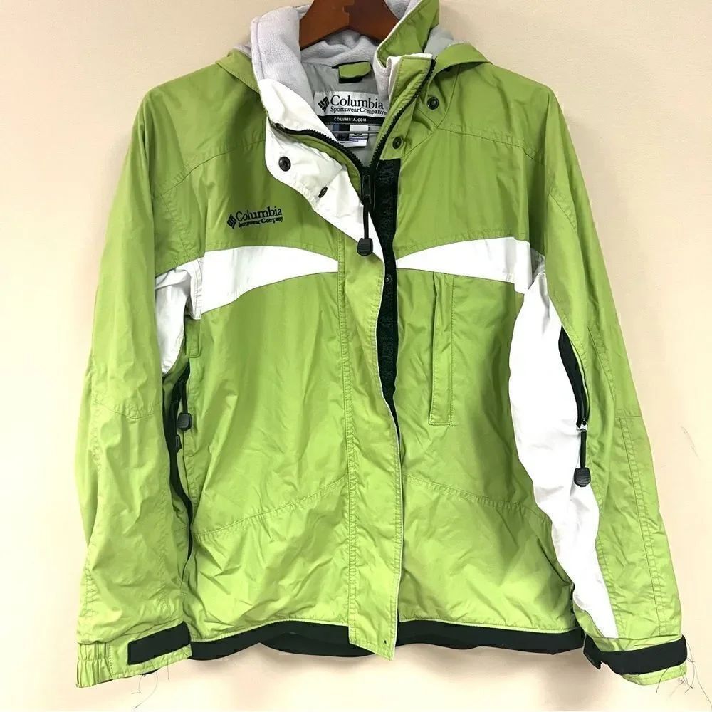 Columbia green interchange jacket. Size L - Picture 1 of 11